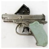 Vintage Kilgore Presto Cast Iron Cap Gun with Green Handle