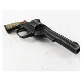 Vintage Kenton Western Cap Gun Revolver Toy with Decorative Handle