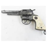 Vintage Metal Cowboy .45 Toy Revolver Cap Gun