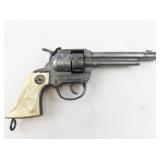 Vintage Metal Cowboy .45 Toy Revolver Cap Gun