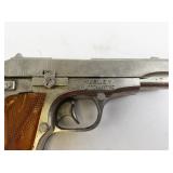 Vintage 1950s Hubley Automatic Cap Gun with Amber Handles