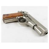 Vintage 1950s Hubley Automatic Cap Gun with Amber Handles