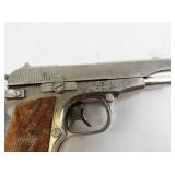 Vintage 1950s Hubley Automatic Cap Gun with Amber Handles