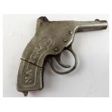 Vintage 6" National Cast Iron Cap Gun Toy