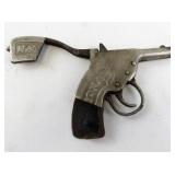 Vintage 6" National Cast Iron Cap Gun Toy