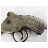 Vintage 6" National Cast Iron Cap Gun Toy
