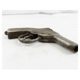 Vintage 6" National Cast Iron Cap Gun Toy