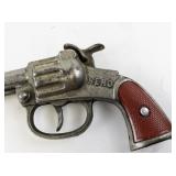 Antique U. S. Stevens Hero Cap Gun 5.25â Cast Iron