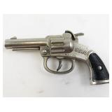 Vintage Stevens Hero Toy Cap Gun with Black Checked Grips