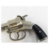 Vintage Stevens Hero Toy Cap Gun with Black Checked Grips