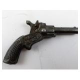 Antique Stevens Cowboy Miniature Cast Iron Toy Cap Gun Pistol