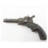 Antique Pluck Cast Iron Toy Cap Gun Miniature
