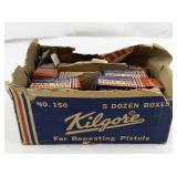 Set of 16 Vintage Kilgore and American West Cap Boxes