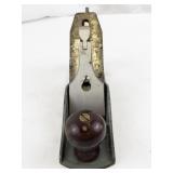 Vintage Stanley Defiance Bench Hand Plane with Wooden Handle