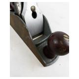 Vintage Stanley Defiance Bench Hand Plane with Wooden Handle