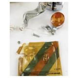 Vintage Deluxe 12 Volt Generator Lighting Set with Hardware for Bicycle