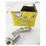 Vintage Deluxe 12 Volt Generator Lighting Set with Hardware for Bicycle