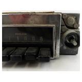 Vintage Philco-Ford Auto Radio Model 12V NEG GND -Untested