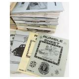 1974-1997 Rumble Club Booklets
