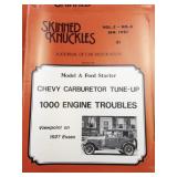 1977-1982 Skinned Knuckles Journals of Car Restoration (48 Total)