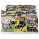 Street Rodder Car Magazines. 1974 Jan-June & September.