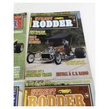 Street Rodder Car Magazines. 1975 (Total 5) & Jan 1976