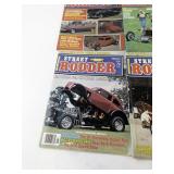 Street Rodder Car Magazines. 1975 (Total 5) & Jan 1976
