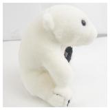 Vintage 1993 Coca Cola Polar Bear Plush with Coke Bottle