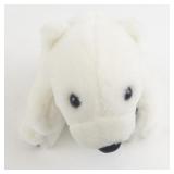 Vintage 1993 Coca Cola Polar Bear Plush with Coke Bottle