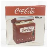 Coca-Cola Ceramic Home File with 3 File Folders -Never Used