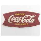 Rare Vintage Coca Cola Fishtail Embroidered Patch c1958-60s