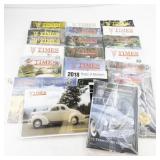 2017-2019 The V8 TIMES Magazine for The Ford V-8 Entthusiasts -Complete Sets with Rooster!