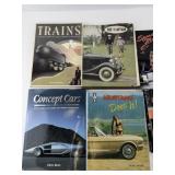 Lot of 10 Vintage & Classic Car Books – Ford, Mustang, Trains, Street Rods, Bodywork + More