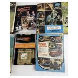 Lot of 10 Vintage & Classic Car Books – Ford, Mustang, Trains, Street Rods, Bodywork + More