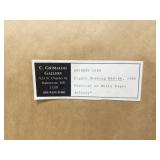 ORIGINAL ***Anthony Caro*** Signed Charcoal Figure Drawing 1986 #8/86