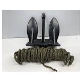 28LB ANCHOR WITH ROPE