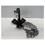EXTREME MAX 12LB ANCHOR WITH CHAIN