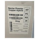 NECTAR 14" Premier Copper Hybrid Mattress- King