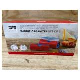 Baggie Organizer Set of 2