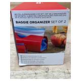 Baggie Organizer Set of 2