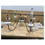 JinYuZe Ceiling Light Chandelier, 6 Lights, White