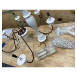 JinYuZe Ceiling Light Chandelier, 6 Lights, White