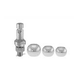 CURT 42225 1-7/8, 2 and 2-5/16-Inch Chrome Steel Switch Ball Set, Up to 8,000 lbs. GTW