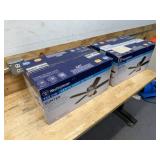 Westinghouse 7247600 Lot of 2 - , Sumter Brushed Nickel Flush Mount 52" Ceiling Fan with Light