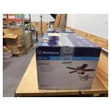 Westinghouse 7247600 Lot of 2 - , Sumter Brushed Nickel Flush Mount 52" Ceiling Fan with Light