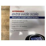 North American Health + Wellness Extendable Extra Wide Scale
