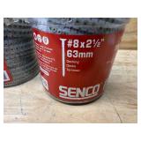 SENCO Lot of 2 - #8 x 2-1/2 in. Duraspin Screw