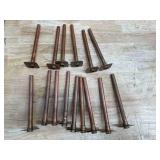 Lot of 15 - Sioux Chief 3/8" FIP × 1/2" Male Sweat Wall Termination Fitting (8-3/8" Length) 622-L09CF