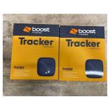 Lot of 2 - Boost Mobile Coolpad Tracker + Safe & Found - Black (CP311ATRABB)