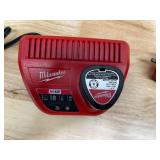 Lot of 3 - Milwaukee Charger, Battery, and TrapSnake Driver